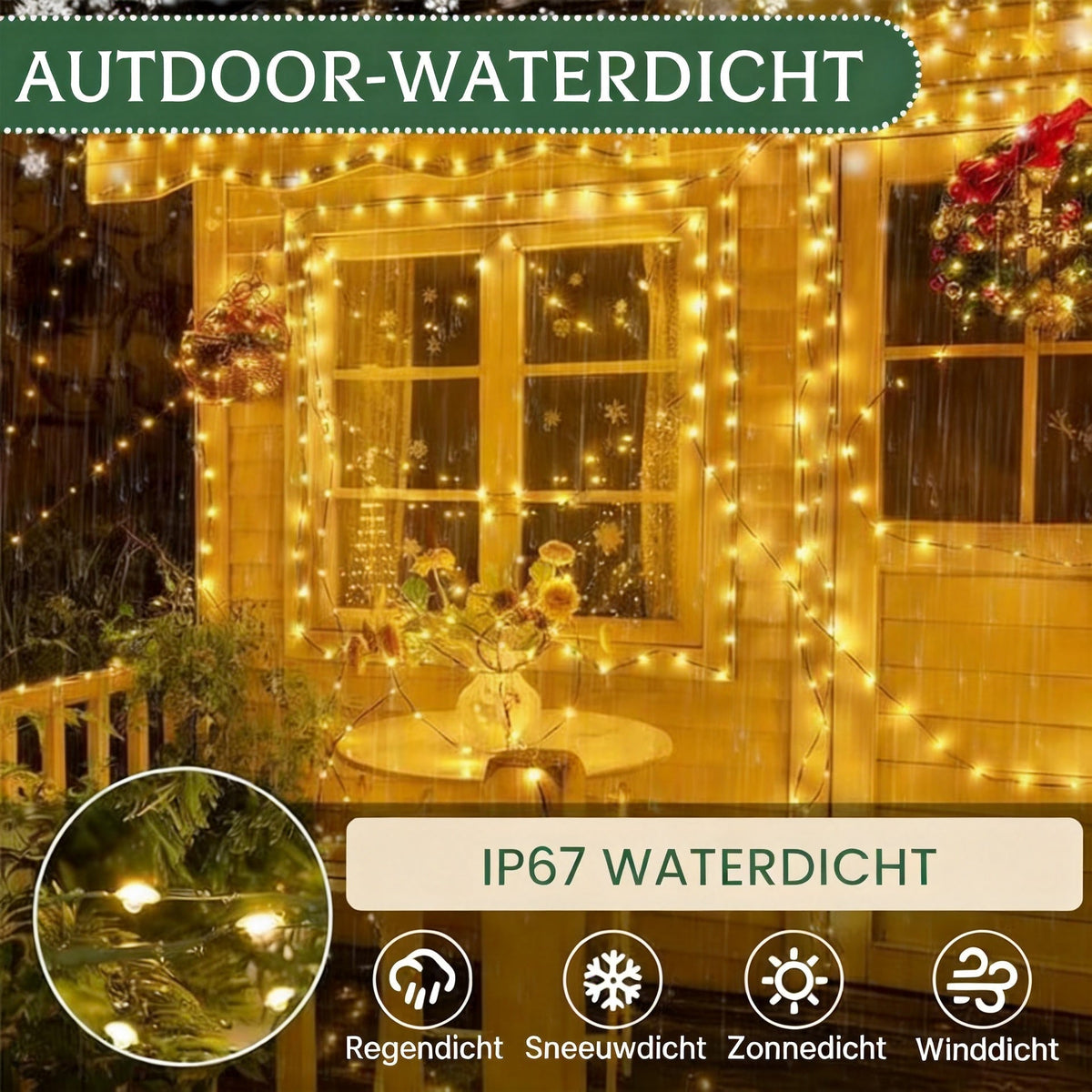🎄 Tijdelijke aanbieding: 50% korting 🎁 Koperen draad kerstverlichting