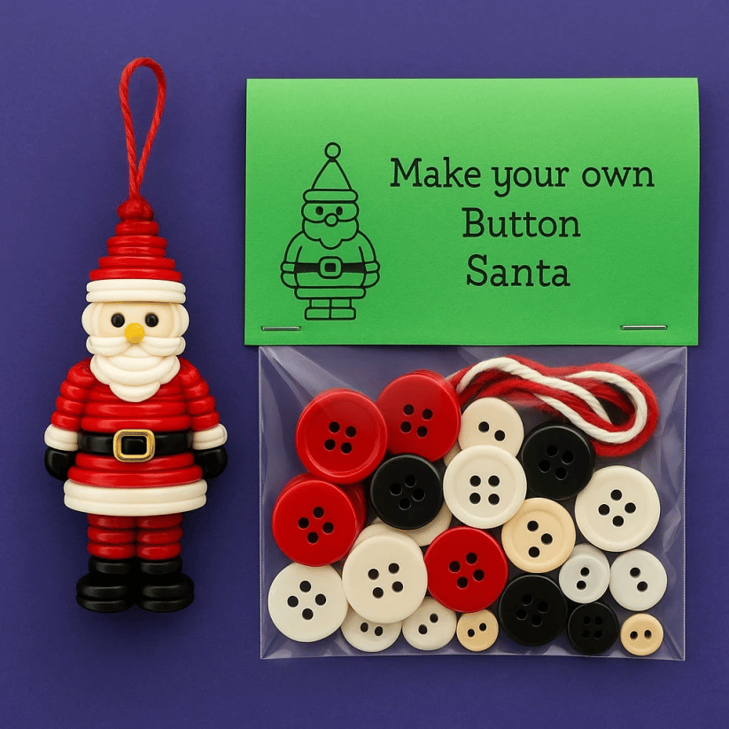 DIY Kerstknoop Ornament Maakset