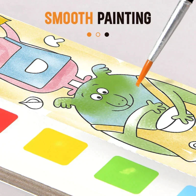 Pocket Aquarelboek voor Kinderen