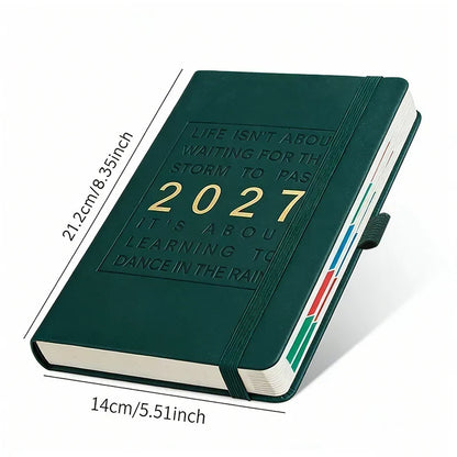 📅 NU 50% KORTING! 📓 Kalendernotitieboekje 2027 – A5-formaat, één dag per vel, met datummarkering – Ideaal voor dagelijkse aantekeningen en als naslagwerk ✨