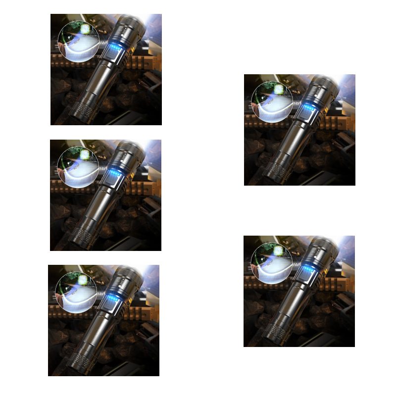 🔦 50% KORTING + KOOP 2, KRIJG 1 GRATIS! Superkrachtige Zaklamp met Zoomfunctie