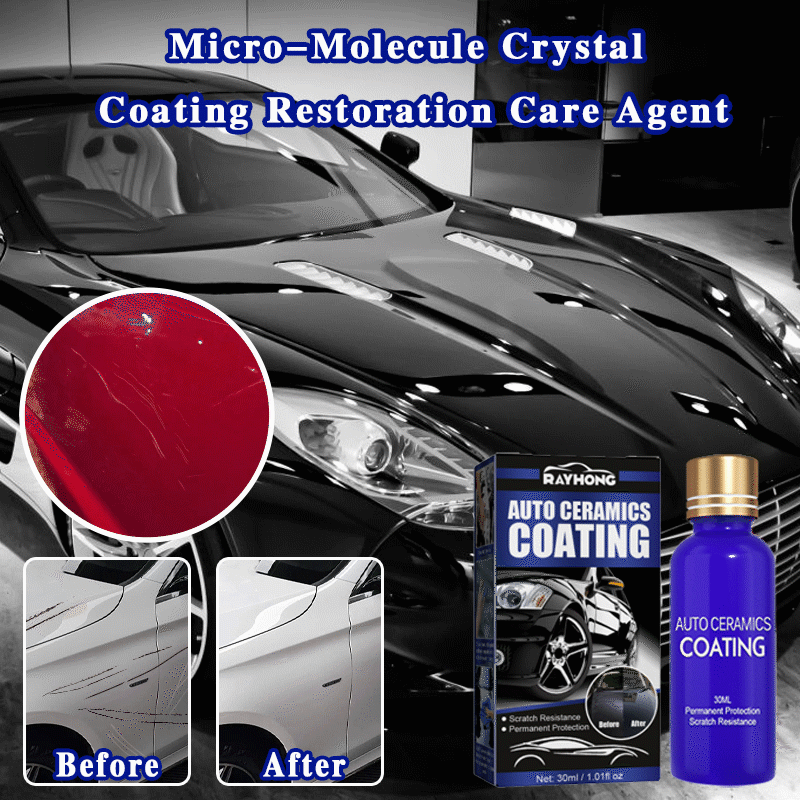 🔥Micro-molecuul kristalcoating restauratieverzorgingsmiddel