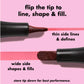 e.l.f Main Stain Lipliner Marker - Long-Lasting Lip Color Tool for Precise Lip Definition (Beauty & Personal Care Makeup Accessory)