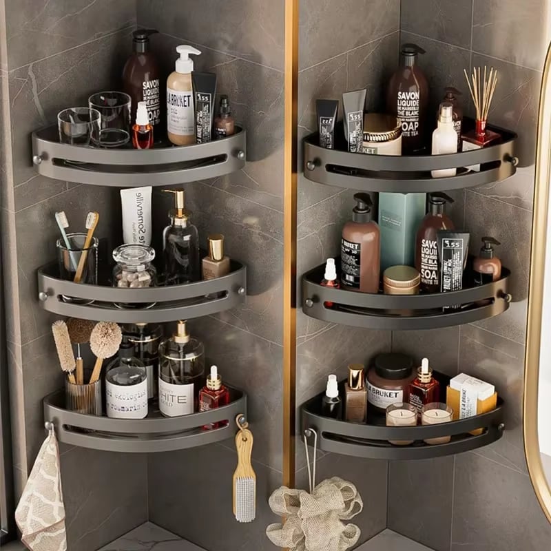 🔥50% korting op de opruiming🔥Driehoekige badkamerplank🛁