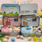 🎉Beste Paascadeau 50% KORTING🎁🐇Bunny Mummy Tiny Plush Pocket Tin