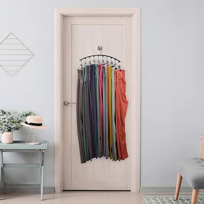 👖🔥 50% KORTING! Legging Organizer Hanger – 10 Broeken Netjes Opbergen & Meer Kast-Ruimte