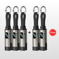🔌📟 4-in-1 keychain oplaadkabel | Digitaal display, tot 65W+27W | Gevlochten nylon, zinkring | <0,5 m, 4 kleuren | 1/3/5 stuks | 50% KORTING!