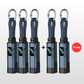 🔌📟 4-in-1 keychain oplaadkabel | Digitaal display, tot 65W+27W | Gevlochten nylon, zinkring | <0,5 m, 4 kleuren | 1/3/5 stuks | 50% KORTING!