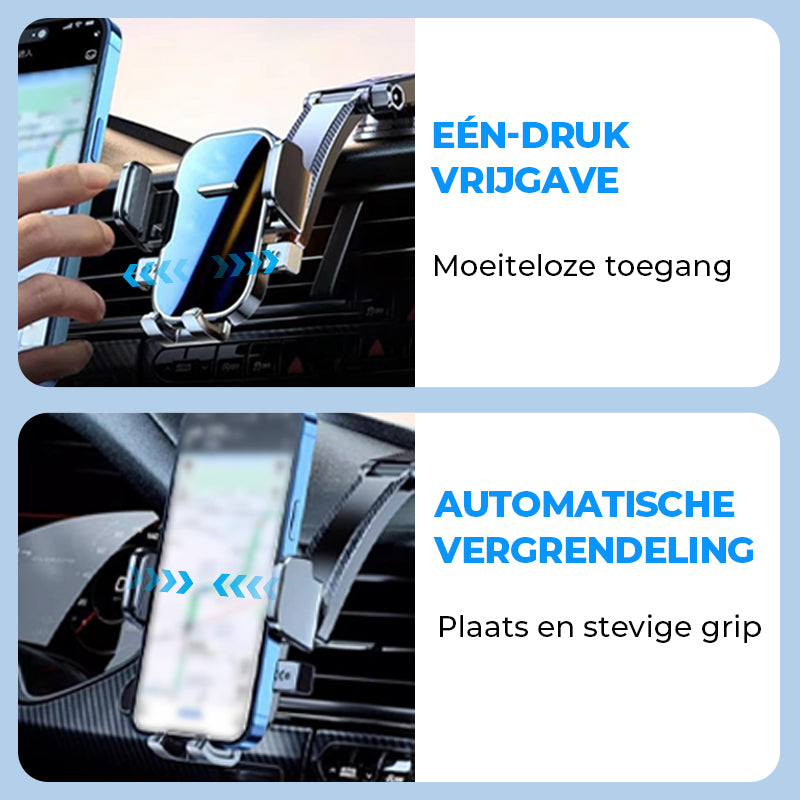 Multifunctionele zuignap telefoonhouder voor in de auto