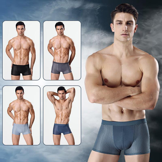 Ademende antibacteriële herenboxershort