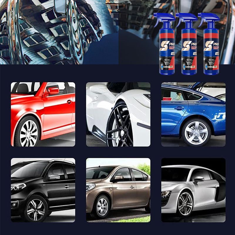 Snelwerkende Autolakspray