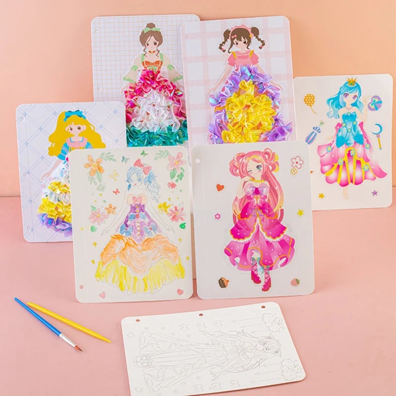 (Laatste dag promotie - bespaar 40% UIT)🔥Kindertijd oneindige droom handgeschilderd
