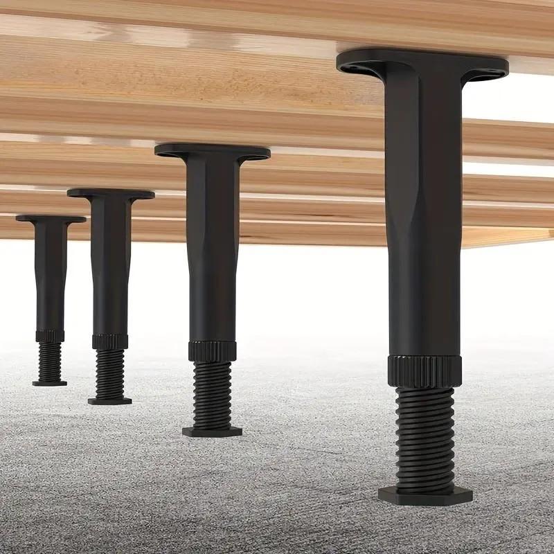 🔧 50% KORTING! Stop met rommelen met houtjes of opvulstukjes! Dé in hoogte verstelbare meubelpoten van staal – anti-slip, geluiddempend en eenvoudig te monteren. Zwart, modern design!