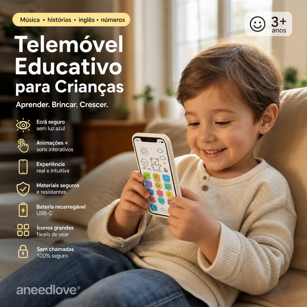 📱 50% KORTING – Educatieve Smartphone voor Kinderen | Leerzaam, oogvriendelijk & ideaal voor vroeg leren ✨👶