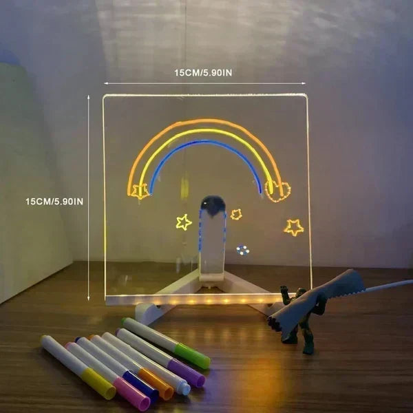 ✨LAST WEEK SPECIALE PRIJS⏳🎨Lichtgevend Led Tekenbord Voor Kinderen
