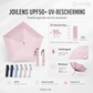 ✨ Zeg vaarwel tegen bulky paraplu's – Ultra-lichte zon- en regenbescherming voor onderweg! ✨