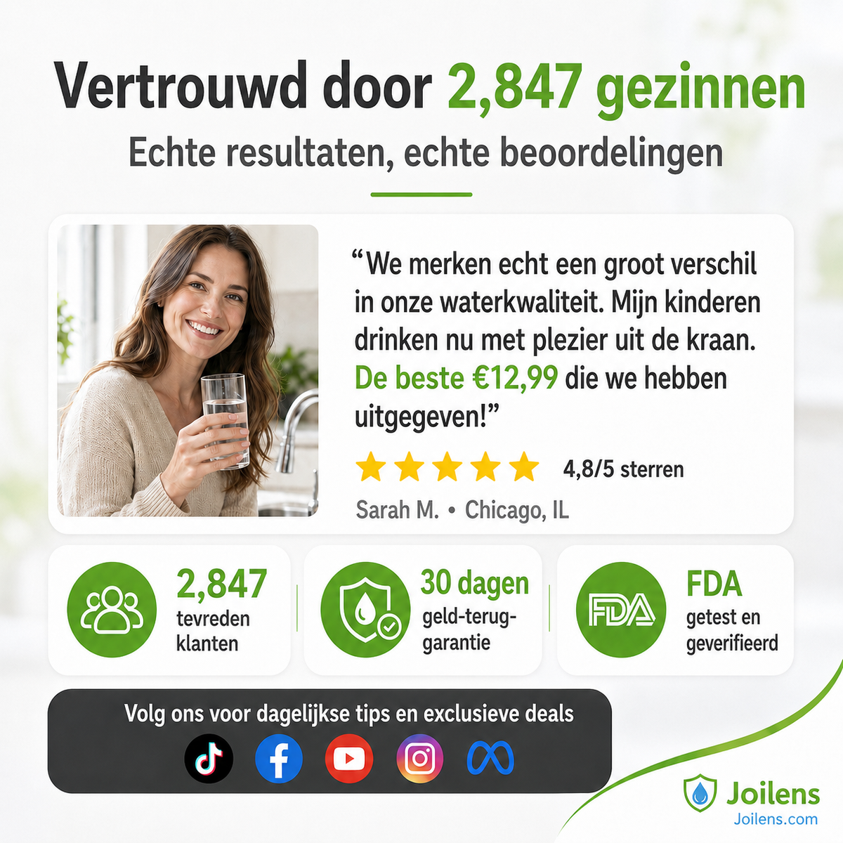 🥳2026 HOT SALE🥳💞50.000+ VERKOCHT! 🚰💧 50% KORTING! Anti‑spatsch keukenkraan katoenfilter – meerlaags PP‑katoen verwijdert roest, sediment en onzuiverheden. Bescherm uw kraanwater – schoner, veiliger en een betere smaak! 🛡️✨