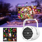 Outdoor Snowflake Christmas LED-podiumverlichting met roterend patroonprojector