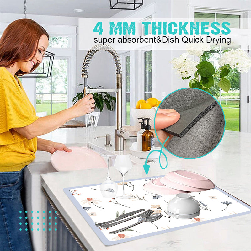Mintiml® Absorberende Afwasdroogmat voor Keuken