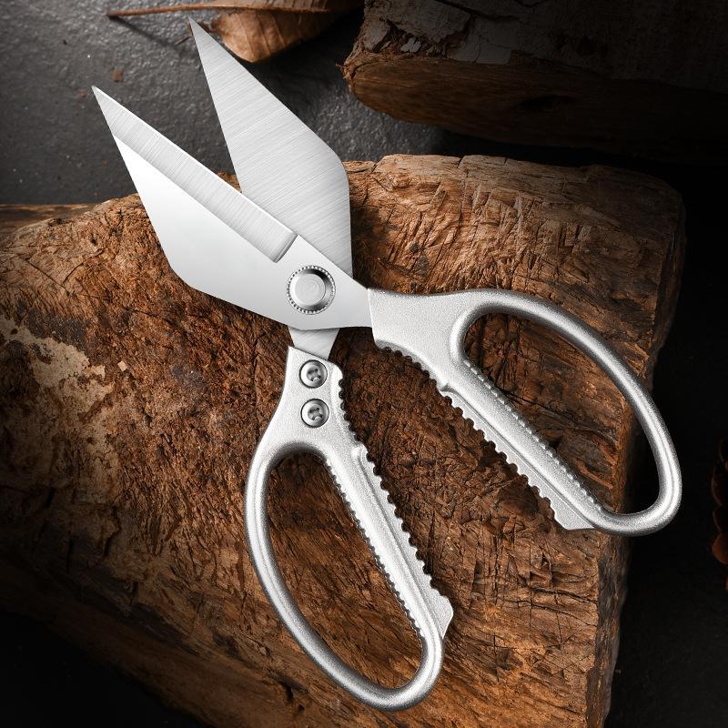 ✂️ De Enige Keukenschaar Die Je Nodig Hebt – Snijdt Kip, Kruiden, Verpakkingen & Noten