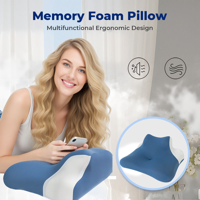 🔥✨Limited-time 40% off✨🔥|Multifunctional Ergonomic Memory Foam Pillow