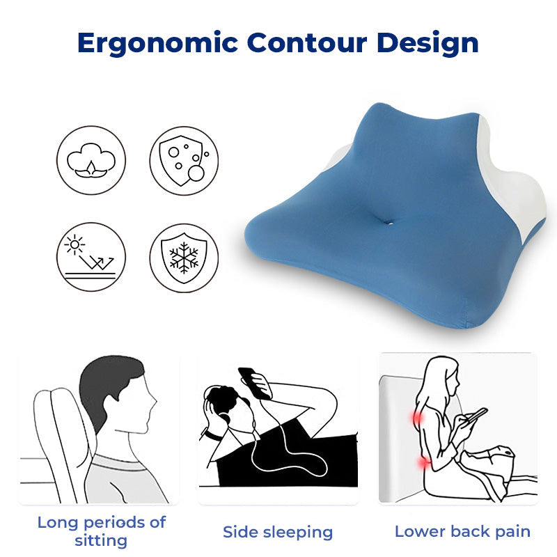 🔥✨Limited-time 40% off✨🔥|Multifunctional Ergonomic Memory Foam Pillow