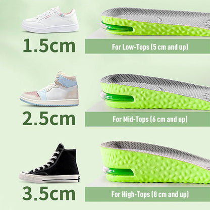 Comfortabele Inlegzolen met Luchtkussen – Verhoog je Lengte Comfortabel⏰ Tijdelijke actie – 50% korting vandaag!