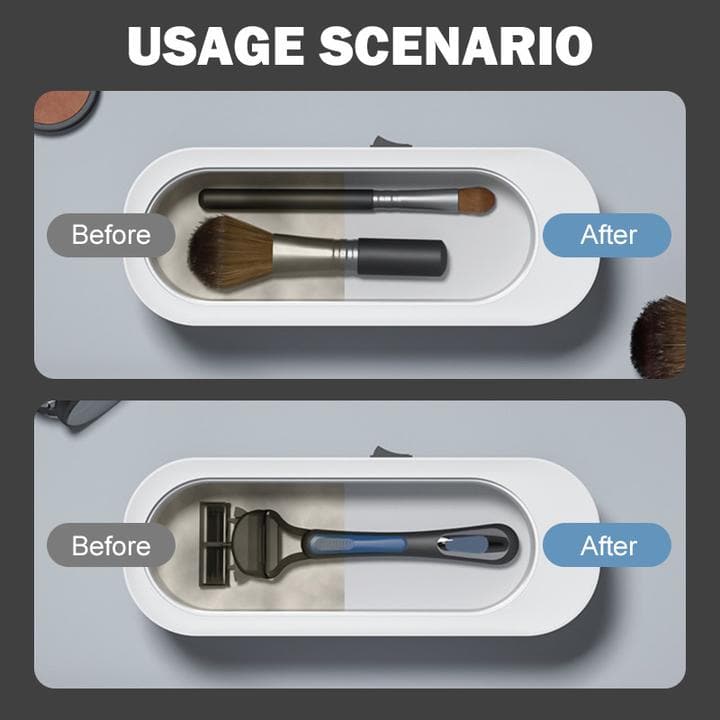 🤩 🤩 🤩 VANDAAG VOORDAT VOORDAT UITVERKOCHT! 🔥💦Ultrasonische reinigingsmachine -😁360 driedimensionale reiniging