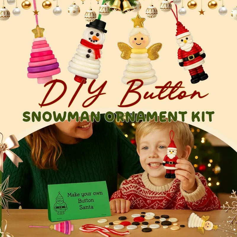 DIY Kerstknoop Ornament Maakset