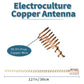 Eén draad - Elektrocultuur koperen antenne
