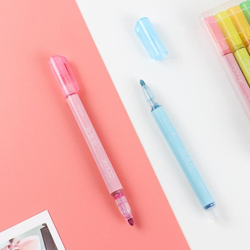 Dubbel lijn markeerstift pennen