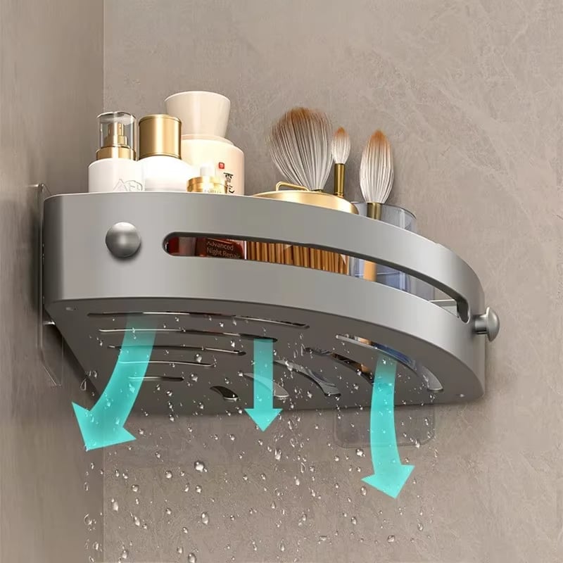 🔥50% korting op de opruiming🔥Driehoekige badkamerplank🛁