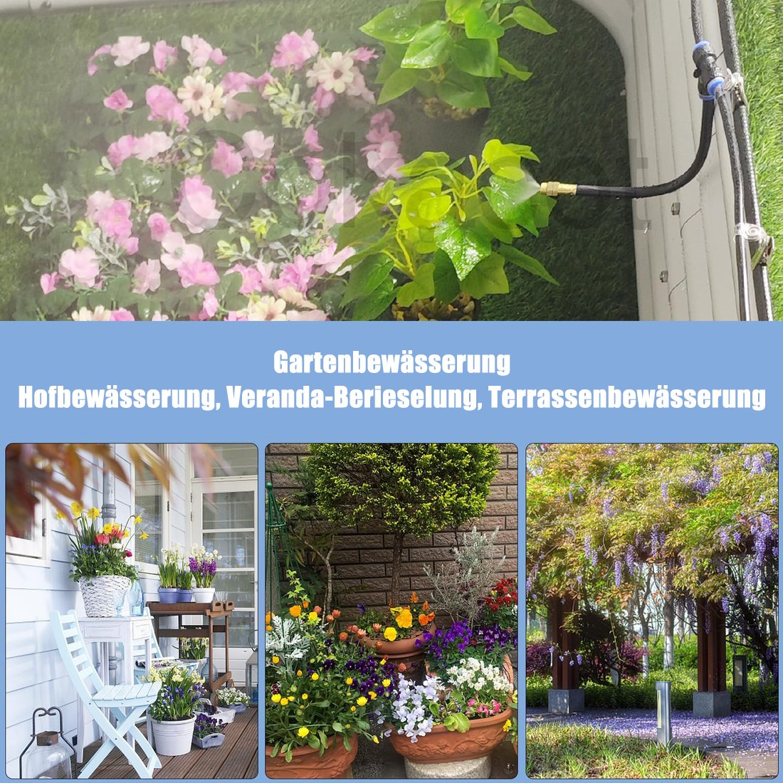 🔔 Kerst Deal – 50% Korting! 🌱 360° Automatisch Irrigatiesysteem voor Jouw Tuin – Bespaar Water & Tijd!