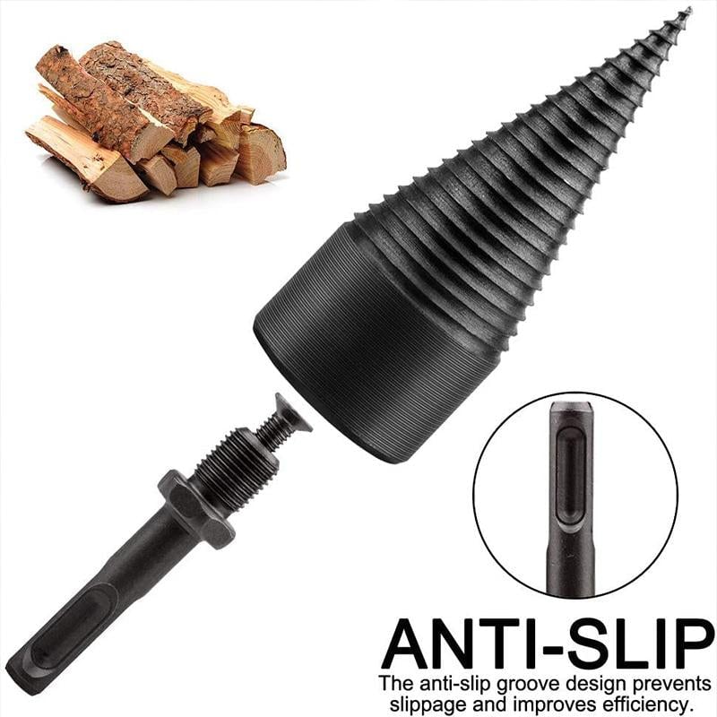 HOT SALE 🔥 Drie greepstijlen gratis 💪 Verwijderbare boor voor het splijten van hout ✅