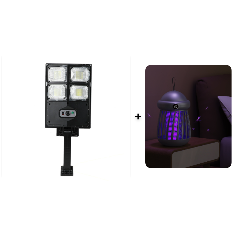 💎 50% KORTING! 💎 1500 W zonne-energie LED-verlichtingssysteem: superhelder, draadloos en weerbestendig met bewegingssensor + afstandsbediening (IP65) ☀️💡