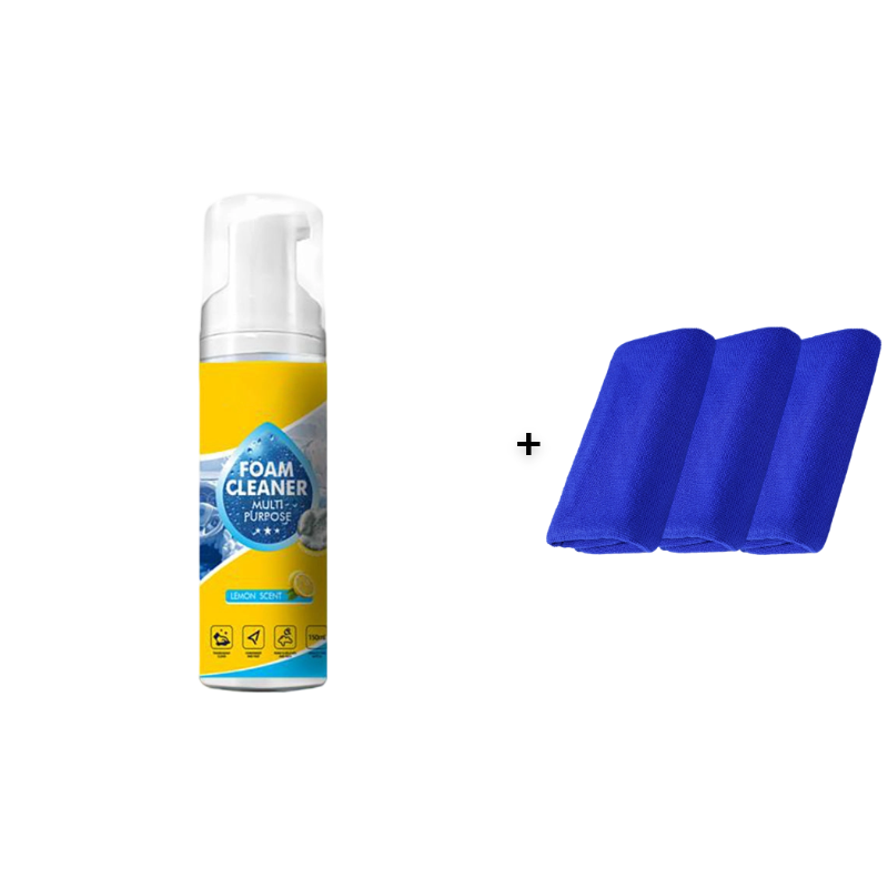 🏆LAATSTE DAG KORTING 49% KORTING🔥4-in-1 Multi-Enzym Schuimreiniger – Dieptereiniging voor Auto, Keuken, Badkamer & Bank