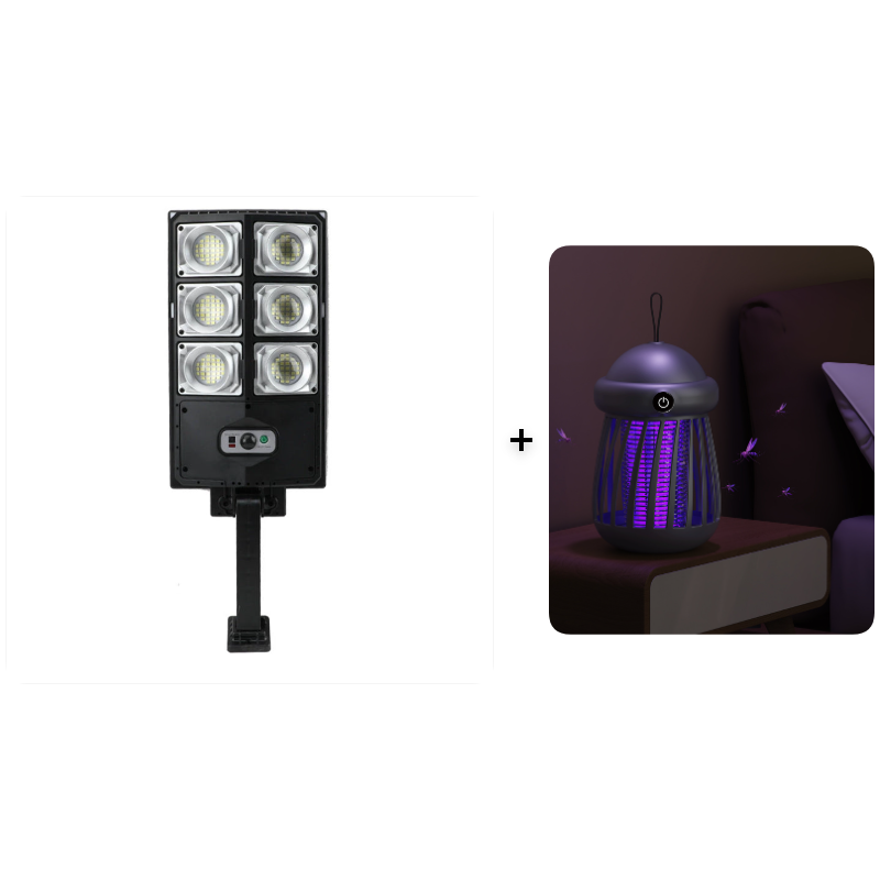 💎 50% KORTING! 💎 1500 W zonne-energie LED-verlichtingssysteem: superhelder, draadloos en weerbestendig met bewegingssensor + afstandsbediening (IP65) ☀️💡