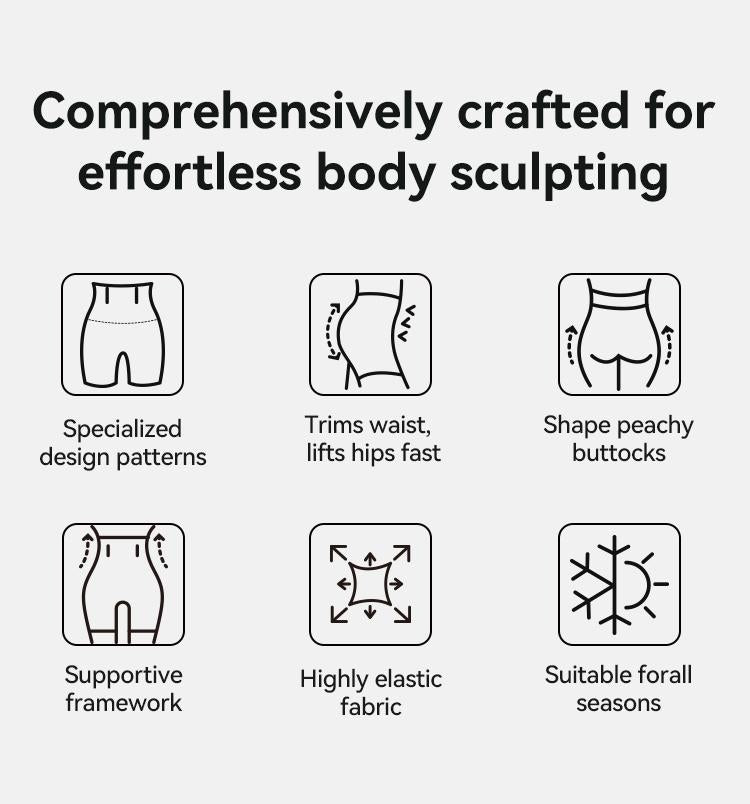 ⏳Tijdelijke aanbieding 60% KORTING⏰💜 Dames buikcontrole bil-liftende shapewear