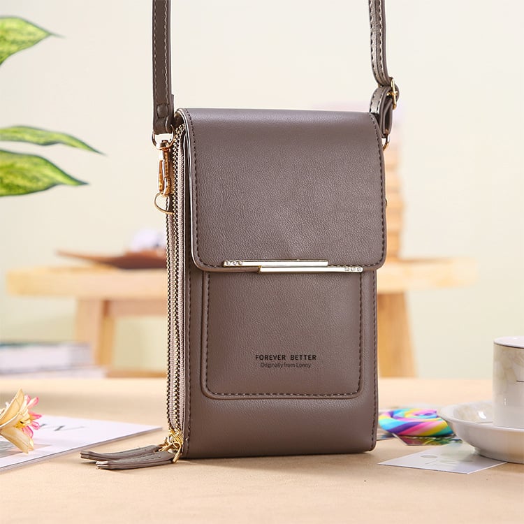 👜📱Stijlvol Crossbody Telefoontasje voor Dames met Touchscreen Venster
