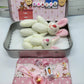 🎉Beste Paascadeau 50% KORTING🎁🐇Bunny Mummy Tiny Plush Pocket Tin