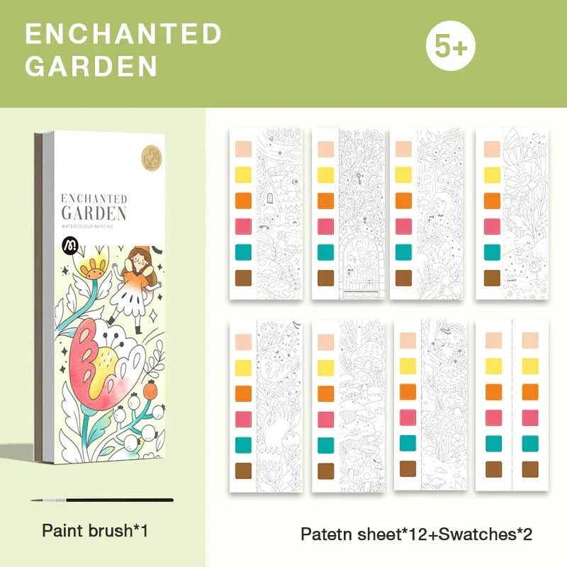 Pocket Aquarelboek voor Kinderen
