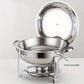 Roestvrijstalen chafing dish buffetset