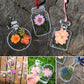 🌸Set bladwijzers met gedroogde bloemen