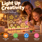 🎨 Kids DIY Verlicht Uitwisbaar Tekenbord Set – Nu met Korting! ✨