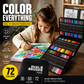 Wasbare acrylmarkers met twee punten en laagtechniek