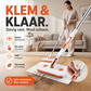 🧹 Handsfree platte mop met handig clipsysteem