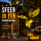 🐝 Buiten Hangend Zonne-energie Bij Licht - Het Perfecte Cadeau Voor Plantenliefhebbers, Mama's Of Iedereen Die Glimlacht❤️