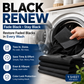 Clothing blackening film brightens and fixes color without fading