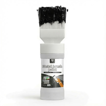 ✨Nieuw Binnen✨Watergedragen Metallic Zilverkleurige Verf met Ingebouwde Kwast（50% KORTING）