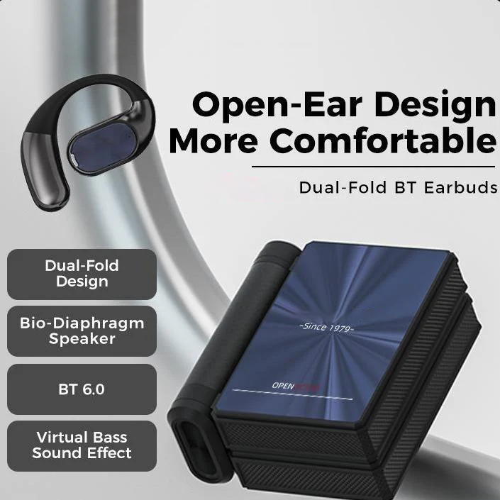 Tijdelijke aanbieding: 50% korting ✨ Draadloze oordopjes met ruisonderdrukking en Bluetooth 6.0 🥤, ultralange batterijduur van 145 uur 🥳, IPX5 waterdichte sportoordopjes 🚲
